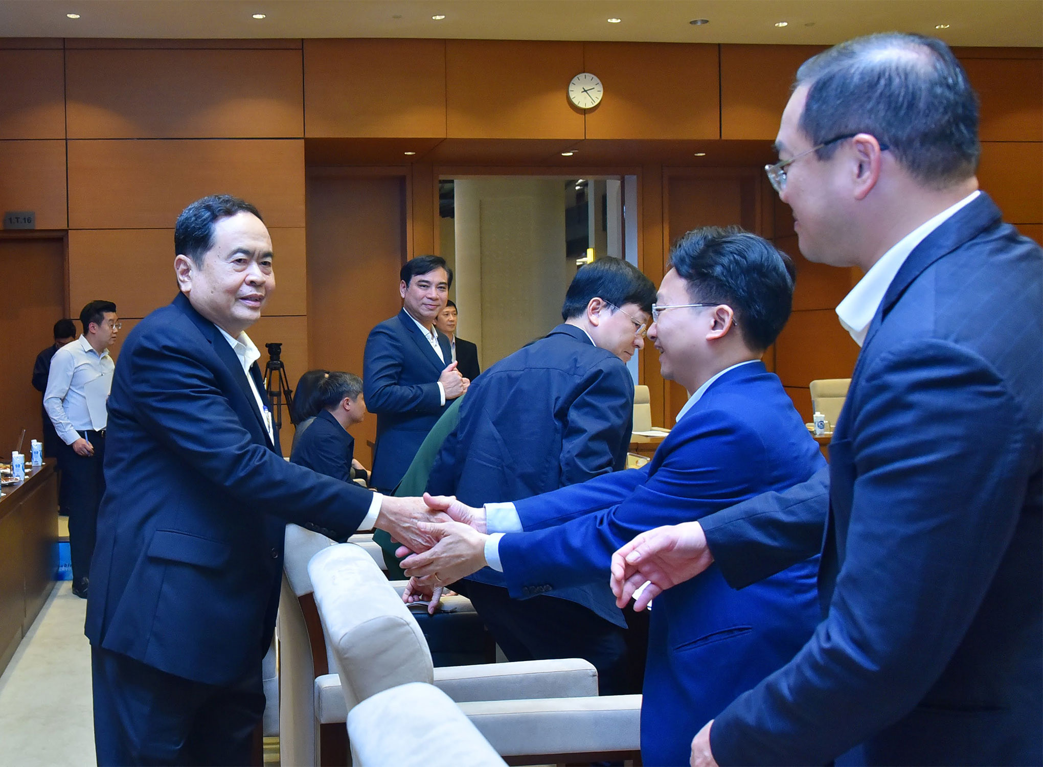 Phó Chủ tịch Thường trực Quốc hội Trần Thanh Mẫn chủ trì họp chuẩn bị tổ chức Hội nghị toàn quốc triển khai công tác của HĐND năm 2024 -0