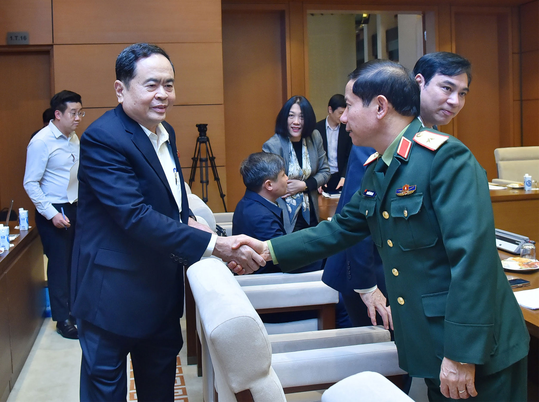 Phó Chủ tịch Thường trực Quốc hội Trần Thanh Mẫn chủ trì họp chuẩn bị tổ chức Hội nghị toàn quốc triển khai công tác của HĐND năm 2024 -0