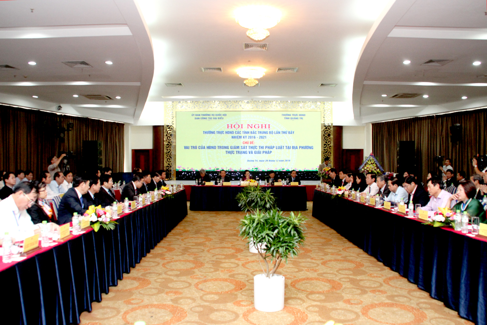 Hội nghị Thường trực Hội đồng nhân dân các tỉnh Bắc Trung bộ lần thứ 7, nhiệm kỳ 2016-2021
