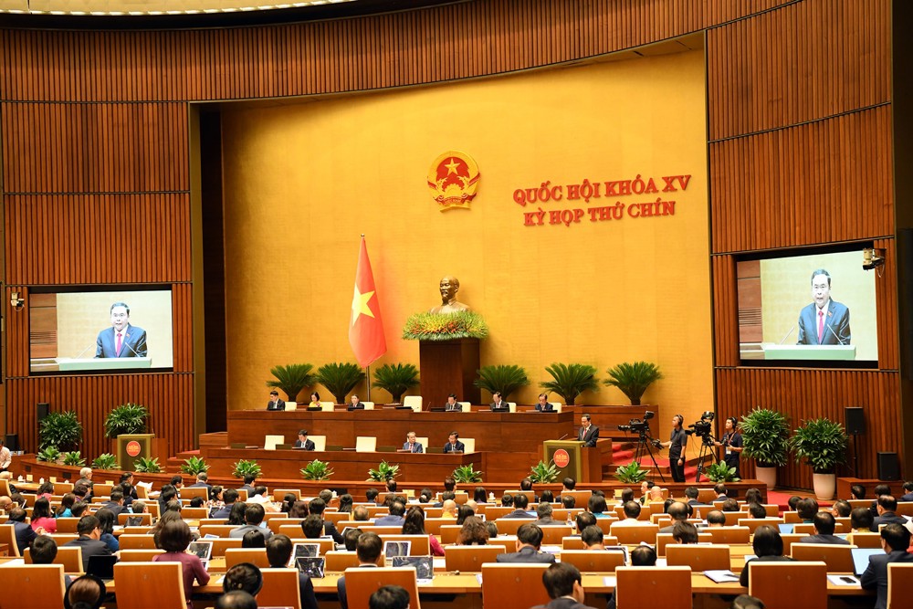 Sáng nay 05/5/2025, Quốc hội khóa XV khai mạc trọng thể kỳ họp thứ Chín