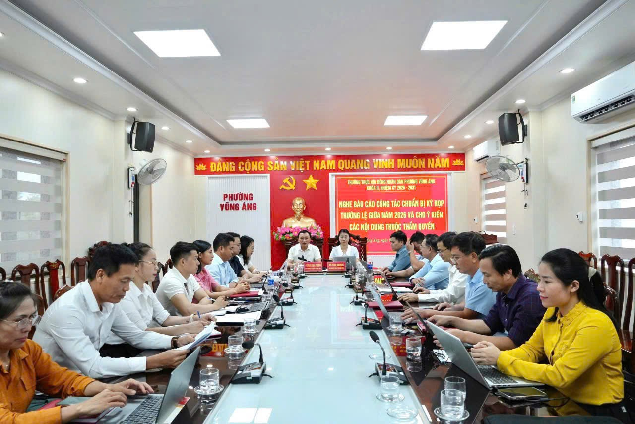HĐND phường Vũng Áng nâng cao chất lượng, hiệu quả hoạt động giám sát