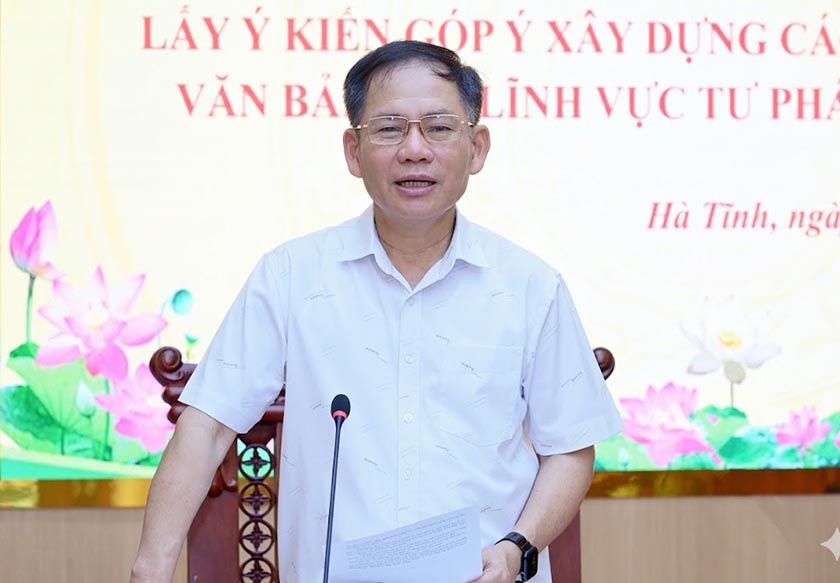 Góp ý hoàn thiện các dự án luật lĩnh vực tư pháp