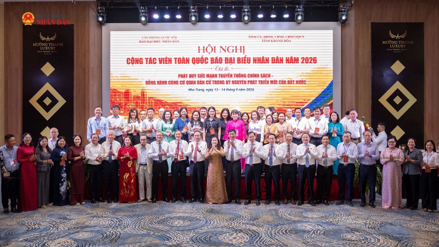 Hà Tĩnh tham dự Hội nghị Cộng tác viên toàn quốc Báo Đại biểu nhân dân năm 2026
