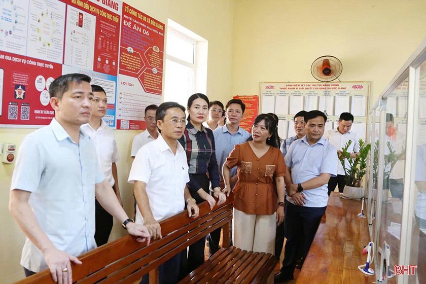 Hương Khê và Vũ Quang tập trung hoàn thiện các điều kiện về cơ sở hạ tầng và nhân lực để vận hành thông suốt chính quyền địa phương 2 cấp