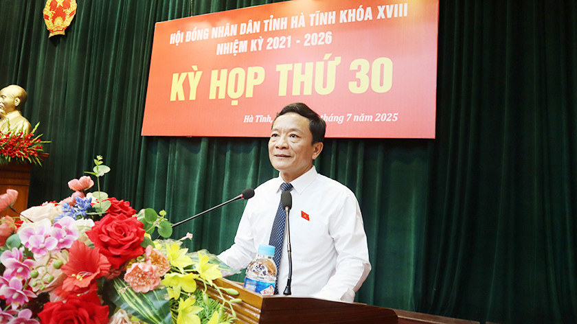 Tiếp thu, giải trình của Chủ tọa Kỳ họp về ý kiến thảo luận của đại biểu HĐND tỉnh tại Hội trường