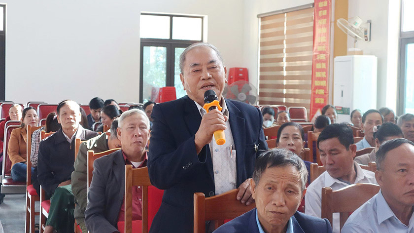  Cử tri kiến nghị nhiều nội dung liên quan đến vận hành chính quyền địa phương 2 cấp