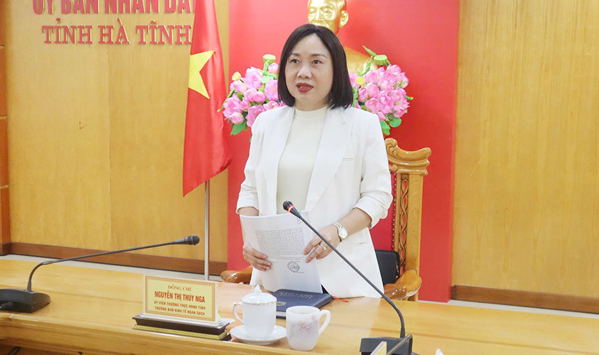 Hoàn thiện các tờ trình, dự thảo nghị quyết trình Hội đồng nhân dân tỉnh Hà Tĩnh tại Kỳ họp thứ 34