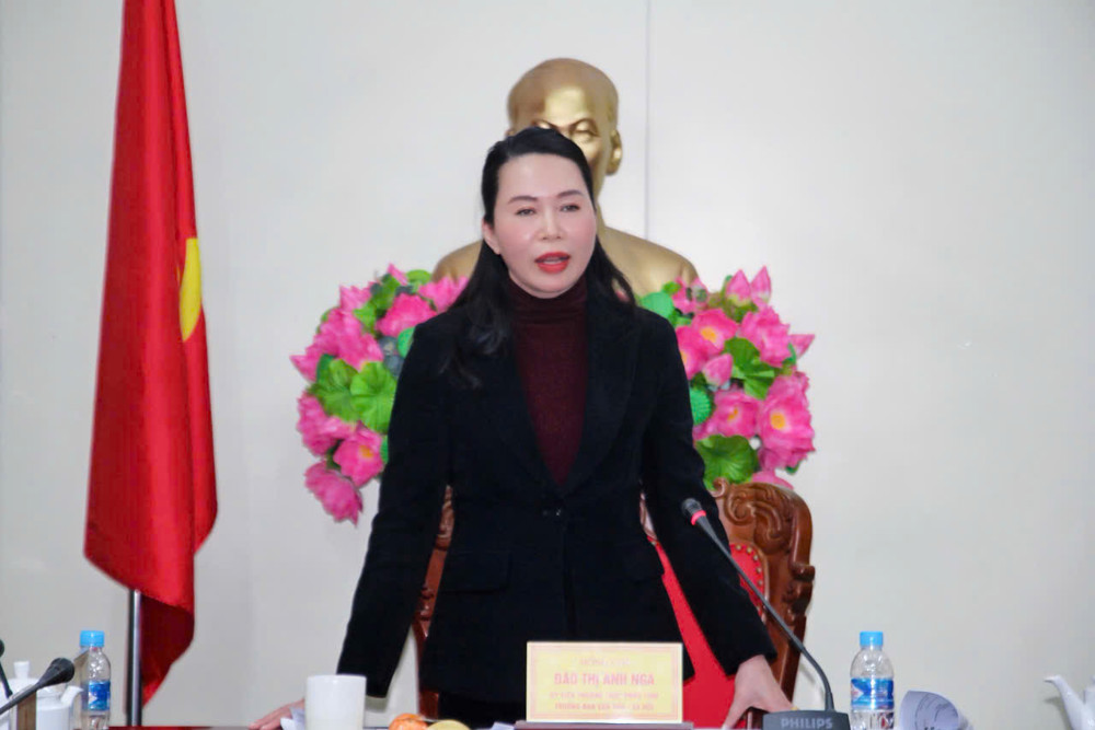 Ban Văn hóa - Xã hội Hội đồng nhân dân tỉnh làm việc với Sở Giáo dục và Đào tạo