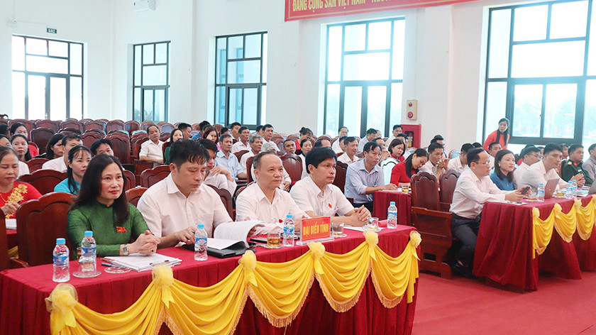 Xã Sơn Giang: Ban hành 5 nghị quyết tại kỳ họp thường lệ giữa năm 2025