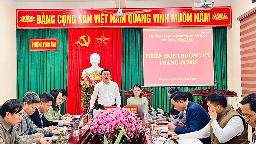 HĐND phường Vũng Áng: Chủ động, linh hoạt trong thực hiện nhiệm vụ tháng 10, triển khai trọng tâm công tác tháng 11