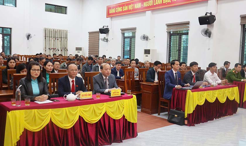 HĐND xã Đức Minh thảo luận, quyết nghị các nhiệm vụ trọng tâm năm 2026