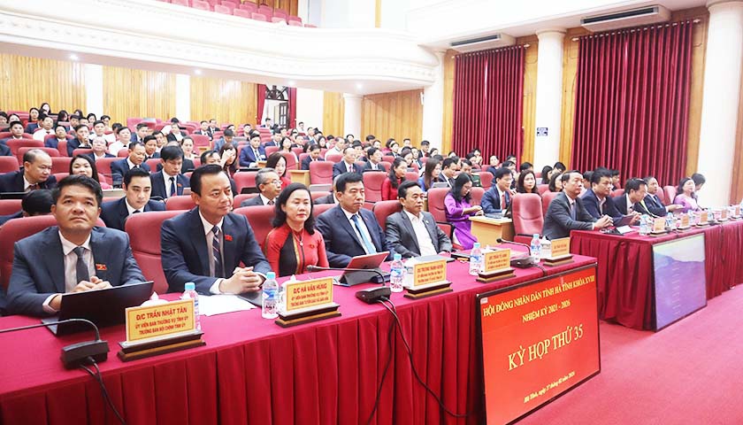 Kỳ họp thứ 35 HĐND tỉnh đánh giá hoạt động nhiệm kỳ 2021-2026 và xem xét nhiều nội dung quan trọng