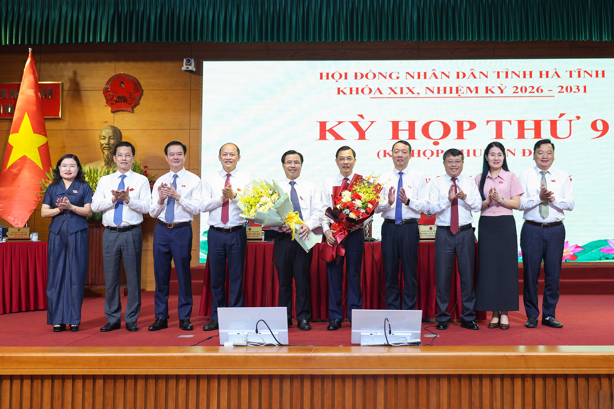 HĐND tỉnh Hà Tĩnh thực hiện công tác nhân sự, thông qua 4 nghị quyết chuyên đề