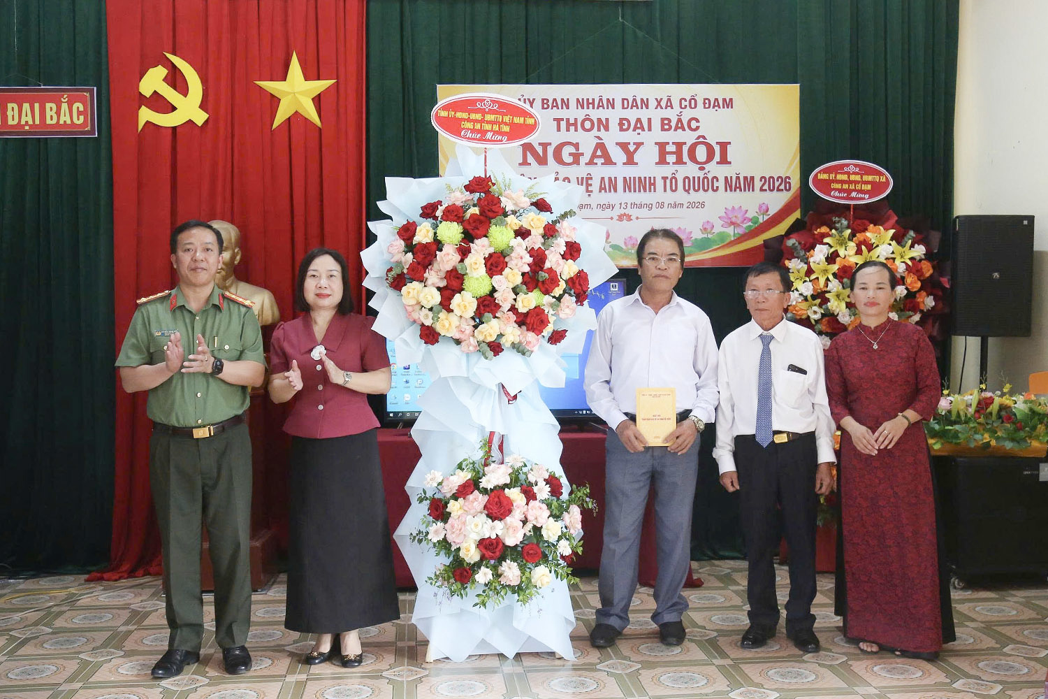 Cổ Đạm phát huy sức mạnh Nhân dân trong bảo vệ an ninh Tổ quốc