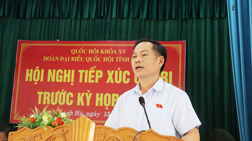 Cử tri Thạch Hà quan tâm chủ trương tổ chức chính quyền địa phương 2 cấp