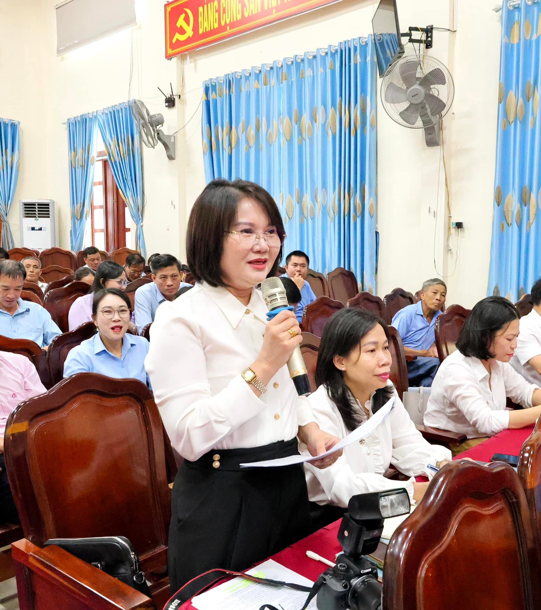 Đoàn ĐBQH tỉnh tiếp xúc cử tri các địa phương khu vực Hải Ninh