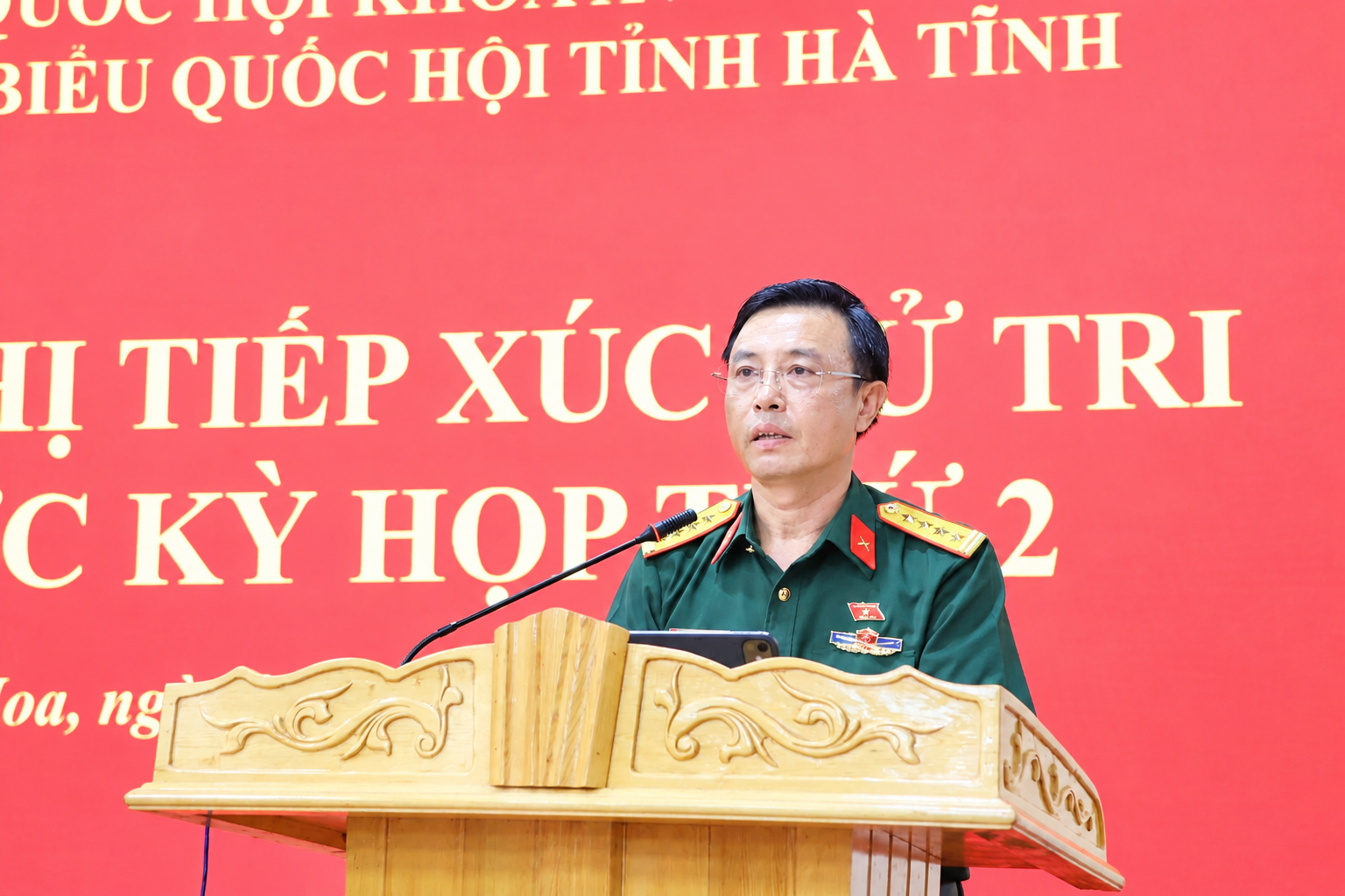 Cử tri Vũ Quang, Mai Hoa, Thượng Đức kiến nghị nhiều vấn đề thiết thực